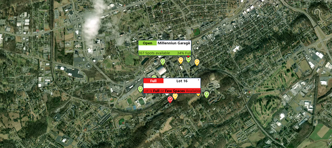 ETSU Parking Map Application